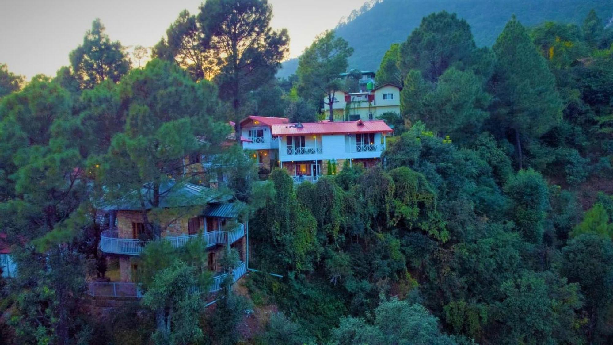 The Nature'S Green Resort, Bhimtal, ไนนิตาล ภายนอก รูปภาพ