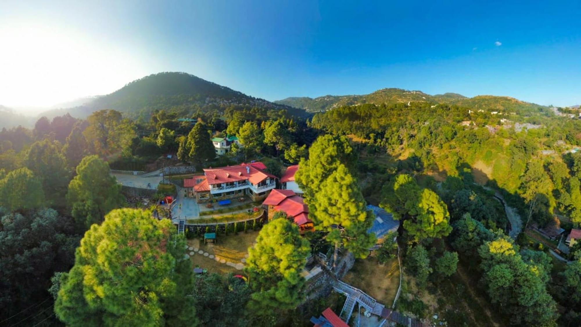 The Nature'S Green Resort, Bhimtal, ไนนิตาล ภายนอก รูปภาพ